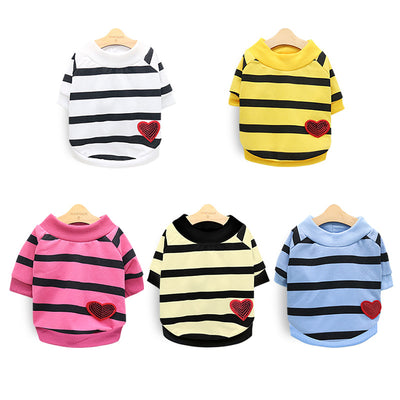 Fadou Pug Puppy Clothes Teddy Milk Cat Pet Spring Summer Thin Section Small Dog Puppies Bichon Autumn And Winter Clothes