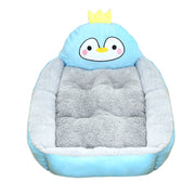 Winter Warm Plus Velvet Kennel Cute Cartoon Cat Litter Dog Mat Dog Bed Pet Teddy Dog Small And Medium Four Universal