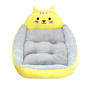 Winter Warm Plus Velvet Kennel Cute Cartoon Cat Litter Dog Mat Dog Bed Pet Teddy Dog Small And Medium Four Universal