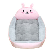 Winter Warm Plus Velvet Kennel Cute Cartoon Cat Litter Dog Mat Dog Bed Pet Teddy Dog Small And Medium Four Universal