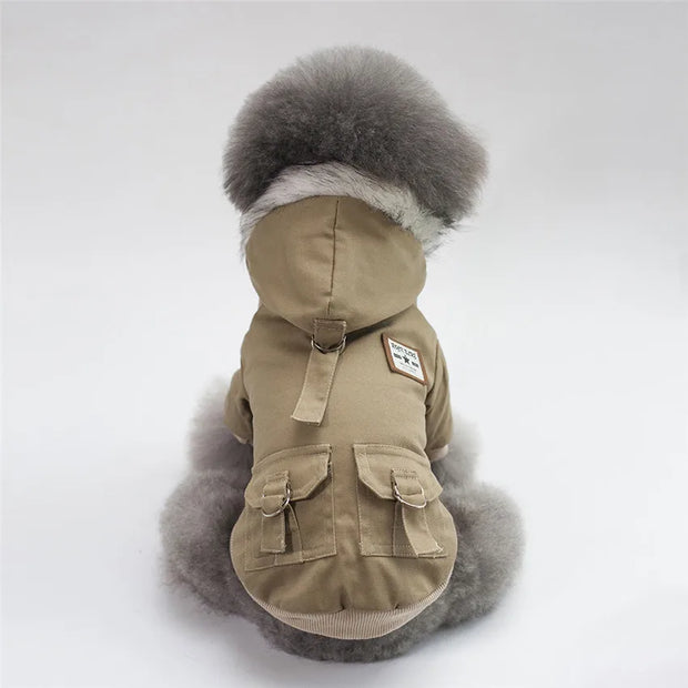 Pet Dog Clothes for Small Dogs Winter Warm Puppy Cat Coats Jackets Chihuahua French Bulldog Jacket Pets Clothing Products XXL