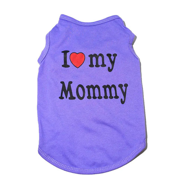 New Cute Cat Clothes Spring Pet Vest Clothing for Cat Fashion Summer Pet Jacket Printed Vest Costume Funny Apparel Cat Clothing