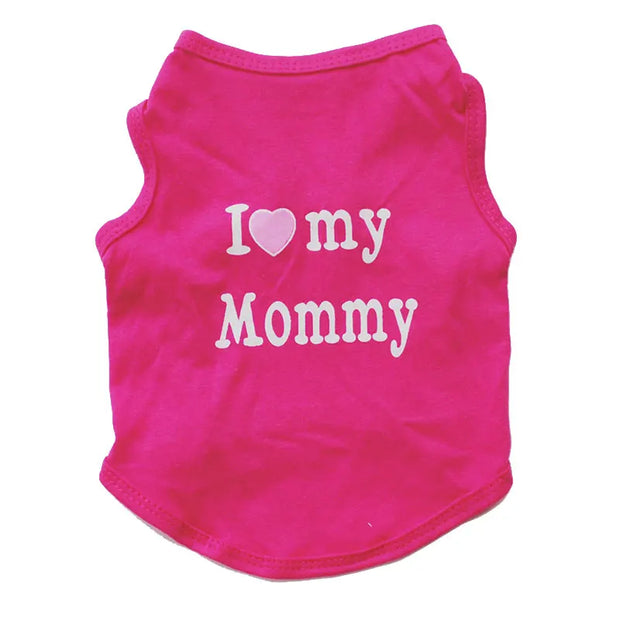 New Cute Cat Clothes Spring Pet Vest Clothing for Cat Fashion Summer Pet Jacket Printed Vest Costume Funny Apparel Cat Clothing