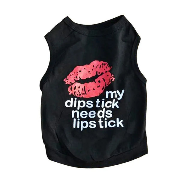 Pet Dog Clothes For Dog Cat Vest  T Shirts Pet Costume Cotton Clothes For Small Dogs Chihuahua Cool Puppy Clothing For Kitty 40