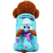 Winter Fleece Pet Dog Costume for Small Dogs Love Mom Thick Puppy Cat Clothes Chihuahua Yorkies Coat Jacket Pets Clothing Outfit