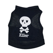 Pet Dog Clothes For Dog Cat Vest  T Shirts Pet Costume Cotton Clothes For Small Dogs Chihuahua Cool Puppy Clothing For Kitty 40
