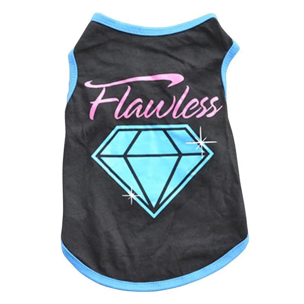 Pet Dog Clothes For Dog Cat Vest  T Shirts Pet Costume Cotton Clothes For Small Dogs Chihuahua Cool Puppy Clothing For Kitty 40