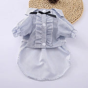 Soft Puppy Dog Clothes Summer Pet Dress for Small Dogs Cats Shih Tzu Sphinx Dresses Shirts Cat T-shirt mascotas Skirt Clothing