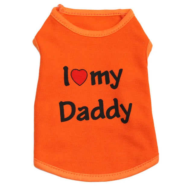 New Cute Cat Clothes Spring Pet Vest Clothing for Cat Fashion Summer Pet Jacket Printed Vest Costume Funny Apparel Cat Clothing