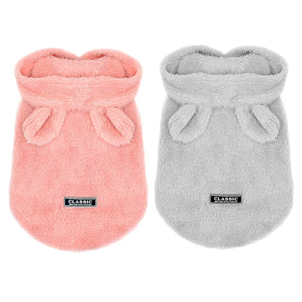 Cute Dog Cat Puppy Clothes Chihuahua Clothing Jacket for Small Medium Dogs Soft Fleece Winter Pet Cat Costume For Yorkshire
