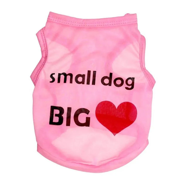 Pet Dog Clothes For Dog Cat Vest  T Shirts Pet Costume Cotton Clothes For Small Dogs Chihuahua Cool Puppy Clothing For Kitty 40