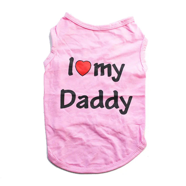 New Cute Cat Clothes Spring Pet Vest Clothing for Cat Fashion Summer Pet Jacket Printed Vest Costume Funny Apparel Cat Clothing