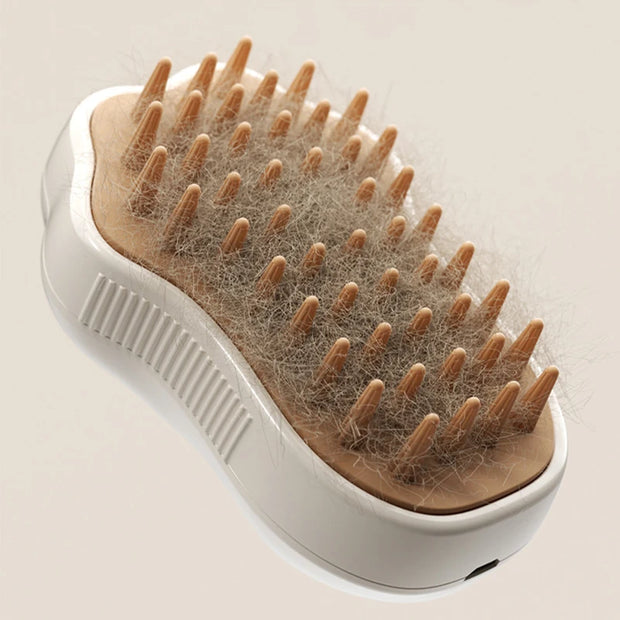 3 in 1 Steamy Pet Dog Brush Cat Steam Brush Electric Spray Cat Hair Brush Comb Massage Pet Grooming Tool Loose Hair Supplies