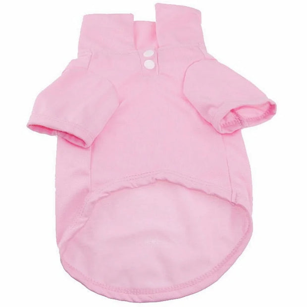 Luxury Dog Shirt for Small Dogs Summer Dog Polo Shirt Cute Soft Puppy Clothing Solid Cat Shirt Chihuahua Dog Clothes Pet Costume