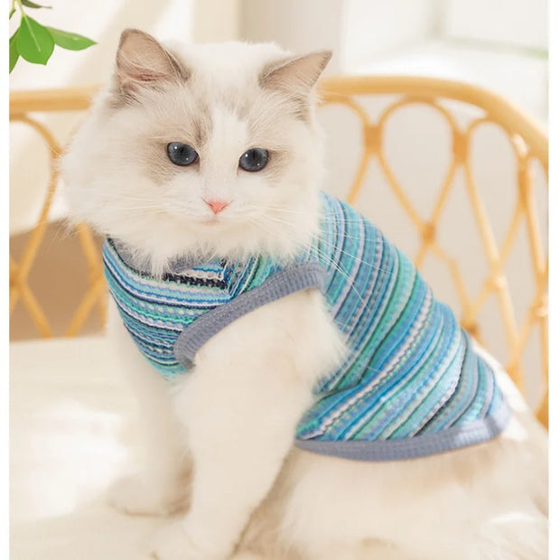 Pet Dog Clothes Summer Puppy Clothing Dogs Soft Vests Kitty Casual T-Shirt for Small Medium Puppy Cat Costume Pet Supplies