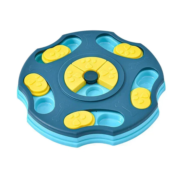 Puppy IQ Food Dispenser Slowly Eating NonSlip Bowl Pet Cat Dogs Training Game Dog Puzzle Toys Slow Feeder Interactive Increase