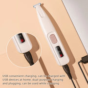 Rechargeable Pet Paw Trimmer with LED Light, Fully Waterproof Dogs Cats Hair Trimmer, Dog Clippers for Grooming