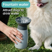 600ml Big Dog Water Bottle Portable Travel Pet Drinking Bowl For Small Medium Dogs Cat Pet Water Cup Labrodor Feeding Supplies