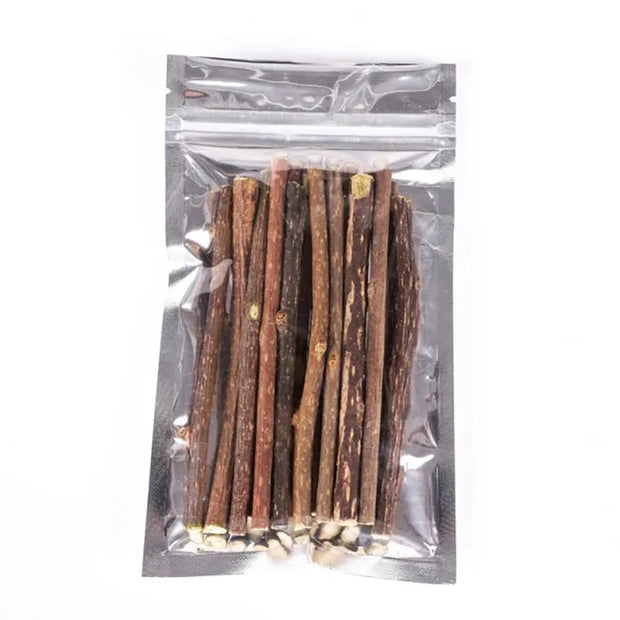 10pcs/lot Catnip Stick Pet Cat Molar Toys Natural Wood Polygonum Sticks Cleaning Teeth Relieve Boredom Snacks Chews Toys