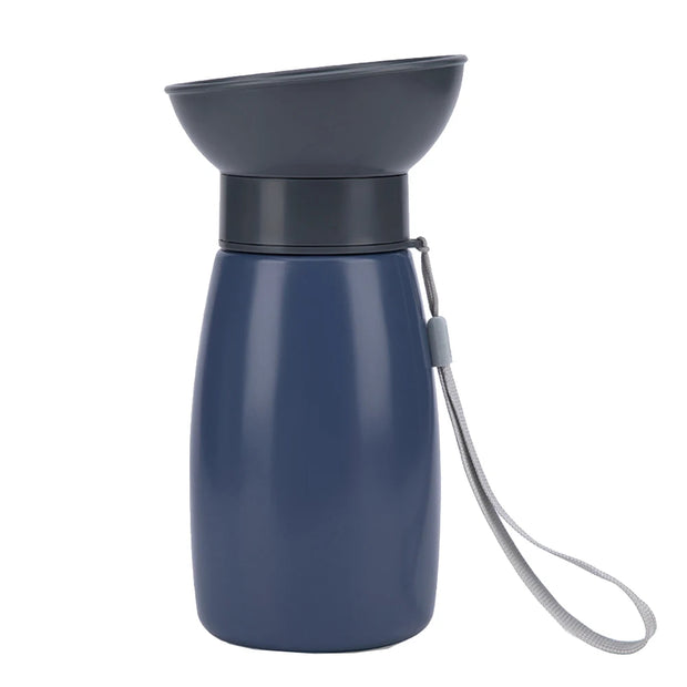 600ml Big Dog Water Bottle Portable Travel Pet Drinking Bowl For Small Medium Dogs Cat Pet Water Cup Labrodor Feeding Supplies