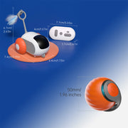 Whisker Wonders: 2-in-1 Smart Cat Toy Set
