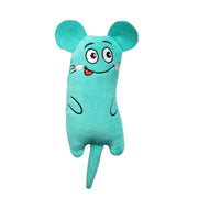 Cute Cat Toys Funny Interactive Plush Cat Toy Mini Teeth Grinding Catnip Toys Kitten Chewing Squeaky Toy Pets Accessories