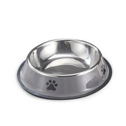 Stainless Steel Pet Food Bowl – Durable, Non-Slip Feeding Dish for Dogs & Cats