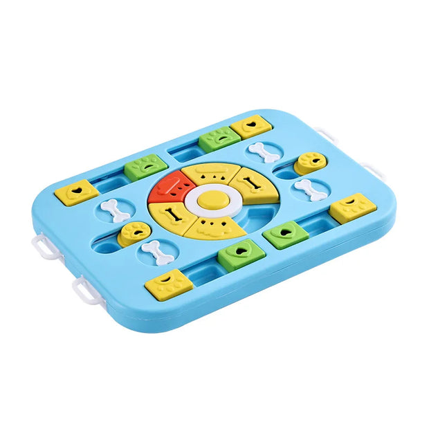 Puppy IQ Food Dispenser Slowly Eating NonSlip Bowl Pet Cat Dogs Training Game Dog Puzzle Toys Slow Feeder Interactive Increase