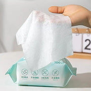 100 Sheets Pet Wipes Cat Dog Deodorant Moisturizing Cleaning Tear Stains Decomposition Odor Pure Water Safe Gentle Pet Supplies