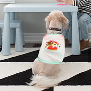 Pet Clothes Dog Girl Clothes Sleeveless Stylish Lightweight Breathable Comfortable Cat Suit For Camping Beach Walking Training