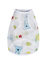 Summer Pet Breathable Vest Dog Cat Clothes Cute Patterns Dogs Cats Vest For Small And Medium Cats&Dogs Outdoor T-shirt Clothing