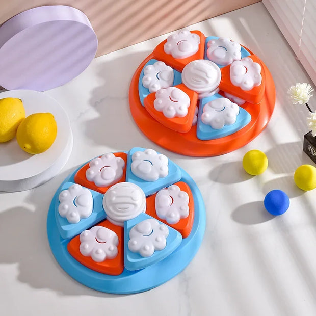 Puppy IQ Food Dispenser Slowly Eating NonSlip Bowl Pet Cat Dogs Training Game Dog Puzzle Toys Slow Feeder Interactive Increase