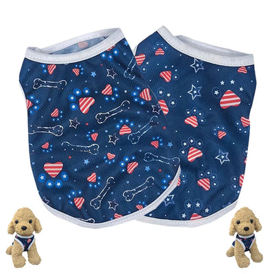 Summer Pet Cat Vest for Small Medium Cats Dogs Hiking Breathable Cloth Mesh Kitten Sleeveless Clothes Teddy Chihuahua Clothing