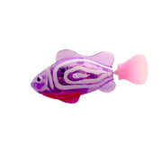 Pet Cat Toy LED Interactive Swimming Robot Fish Toy for Cat Glowing Electric Fish Toy to Stimulate Pet's Hunter Instincts