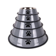 Stainless Steel Pet Food Bowl – Durable, Non-Slip Feeding Dish for Dogs & Cats