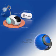 Whisker Wonders: 2-in-1 Smart Cat Toy Set