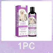 Pet Shampoo and Conditioner 2 in 1 Lavender Dry Sensitive Skin Relief Non Irritating Moisturizing Shampoo for Dogs Cats Puppies