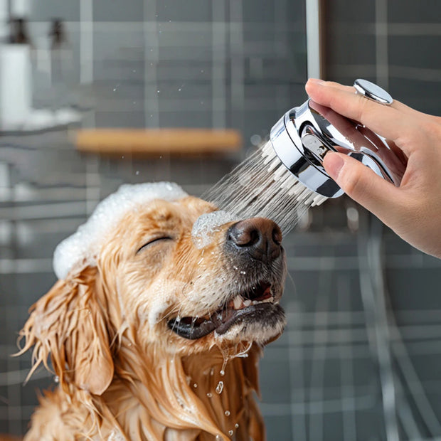 2-in-1 Pet Shower Head Bath Brush Dog Cat Shower Head Comb Pet Washing Supply Accessories Sprinkler Dog Wash Shower Accessories