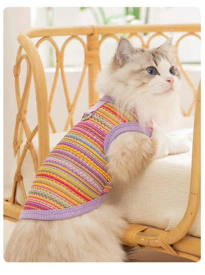Pet Dog Clothes Summer Puppy Clothing Dogs Soft Vests Kitty Casual T-Shirt for Small Medium Puppy Cat Costume Pet Supplies