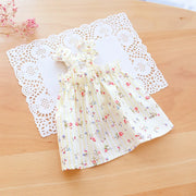 Summer Cotton Sphynx Cat Suspender Skirt Love Flower Pet Princess Dresses for Cats Gotas Katten Kedi Dog Dress mascotas Clothes
