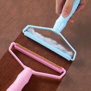 Pet Hair Remover Brush Portable Silicone Double Side Pet Hair Brush Sweater Cleaner Wool Coat Grooming Brush Tool Pet Products