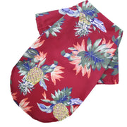 Hawaiian Style Pet Dog Clothe Summer SandBeach Dog Shirts for Small Medium Dogs Puppy Cat Clothing Ropa Perro Pug French Bulldog