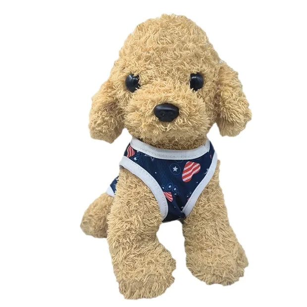 Summer Pet Cat Vest for Small Medium Cats Dogs Hiking Breathable Cloth Mesh Kitten Sleeveless Clothes Teddy Chihuahua Clothing