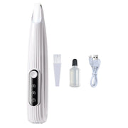Rechargeable Pet Paw Trimmer with LED Light, Fully Waterproof Dogs Cats Hair Trimmer, Dog Clippers for Grooming