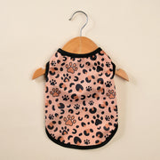 Summer Cat Vest Clothes Fashion Leopard Print Cool Breathable Mesh Costume For Small Medium Dogs Cats Kitten Coat Pug Clothing