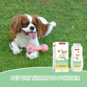 Pet wash free shower gel, cat shampoo, dry cleaning powder,dog dry cleaning supplies DryItchySkinRelief200G
