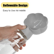 2 in 1 Dog Water Bottle With Food Container For Small Large Dogs Outdoor Portable Pet Drinking Bowl Puppy Cats Feeder Labrodor