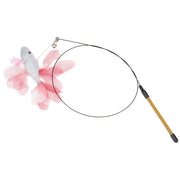 Colourful Fish Cat Teaser Stick Goldfish Fighting Fish Shape Cat Toy Funny Pet Toy