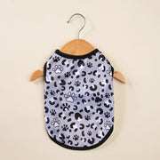 Summer Cat Vest Clothes Fashion Leopard Print Cool Breathable Mesh Costume For Small Medium Dogs Cats Kitten Coat Pug Clothing