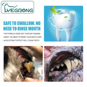 Pet Toothpaste Formulated for Dog Effectively Freshens Breath Eliminates Bad Breath Removes Tartar Provides Professional Oral